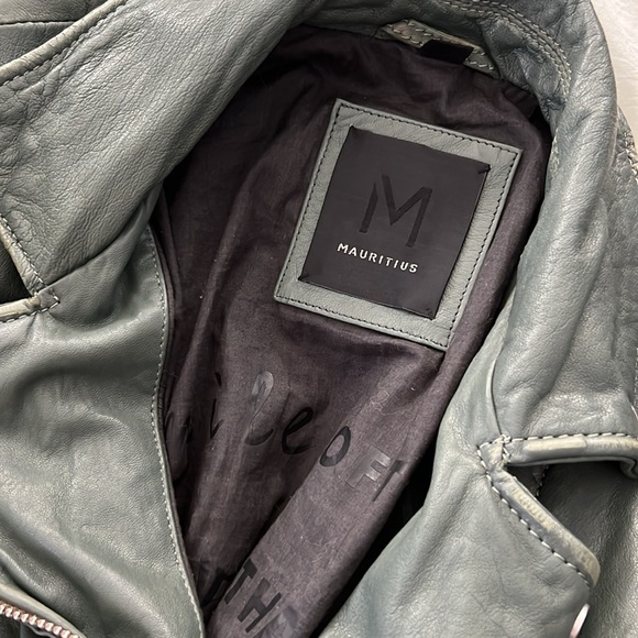 Mauritius Leather Motorcycle Jacket - Picture 10 of 11